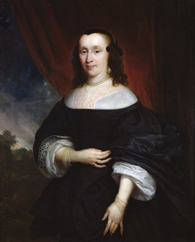 Ritratto di una donna da Cornelius Janssen van Ceulen